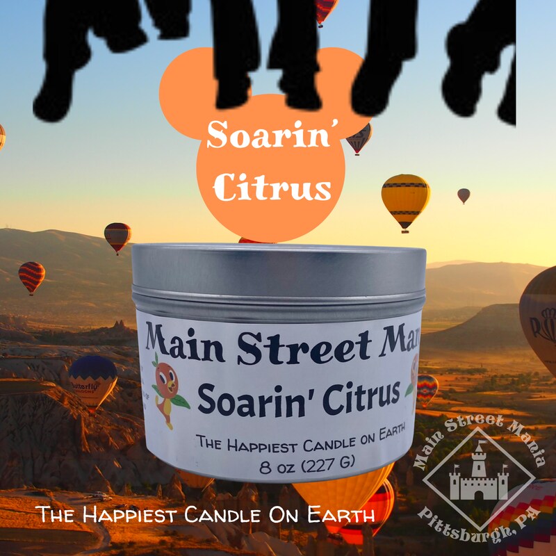Soarin' Citrus Happiest Candle on Earth